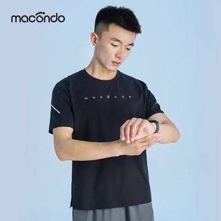 马孔多 吸湿速干 男女通用 运动短袖T恤