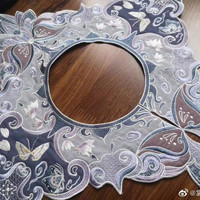 裳云兮 玉蝴蝶原创汉服女明制云肩齐腰褶裙轻薄透披风绣花斗篷春夏