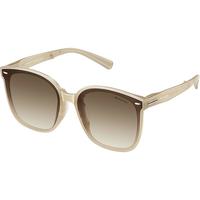 蕉下（beneunder）【墨镜礼盒】防紫外线太阳镜男女防晒墨镜开车户外出游 【礼盒】丨米黄镜框+渐变茶镜片