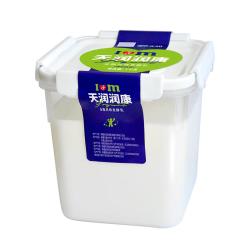 天润 新疆特产原味老酸奶 1kg*2桶