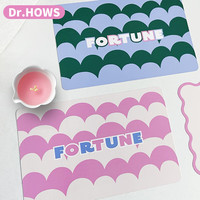 Dr.HOWS 户外露营家用隔热垫防晒餐垫 米白波浪餐垫