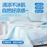 百亿补贴：网易严选 A类抗菌防螨冰丝凉席 夏季凉感席子 冰藤席