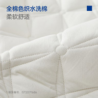 梦百合全棉床垫床护垫床褥垫子可折叠易收纳榻榻米薄垫子宿舍家用 【A类全棉面料+50%棉花填充】 cm