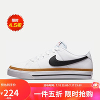 NIKE 耐克 女子板鞋COURT LEGACY NN运动鞋DH3161-100黑色37.5码
