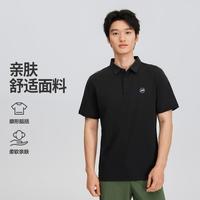 斯凯奇 25年春夏翻领男式polo衫短袖运动polo