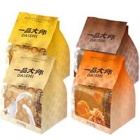 榴芒一刻 营养早餐包手撕包 芒果巧克力咸蛋黄肉松原味80g*4袋 源头直发 多口味手撕包80g*4袋