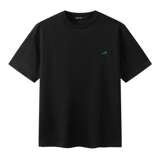 gxgjeans 美式字母绣花T恤 多色可选