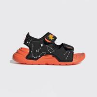 adidas 阿迪达斯 中大童户外休闲百搭童鞋魔术贴露趾儿童运动凉鞋
