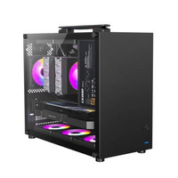 放牧者 PASTUREMAN yu7手提小机箱matx台式机空白色360水冷侧透mini电脑主机箱