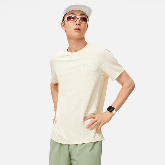 限尺码：李宁 LI-NING 男士跑步系列短袖T恤