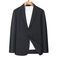 春秋透气薄款舒适商务通勤西服领单西装外套男士西服
