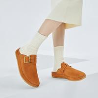 Clarks 潮流休闲 简约时尚包头鞋女单鞋 布鲁克林