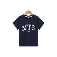 【7A抗菌】男女童纯棉短袖T恤夏季薄款字母印花儿童半袖上衣