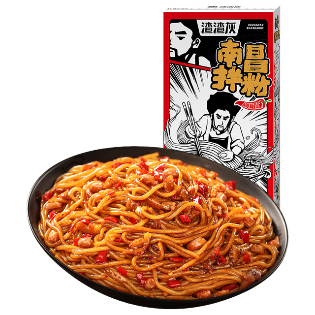 渣渣灰 剁椒南昌拌粉 176g*1盒
