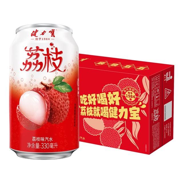 健力宝 荔枝味330ml×20罐