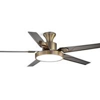 TCL2025风扇灯餐厅客厅家用一体商用电扇大风力静音吸顶吊扇灯 吸顶古铜42寸-变光-遥控