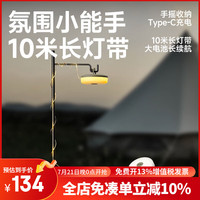 纳拓 星河彩灯露营灯串星空氛围防水LED七彩浪漫户外灯带 原色版星河