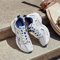 复古跑步鞋男女同款2025夏季透气运动鞋百搭休闲鞋子