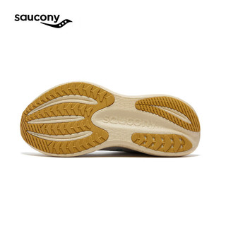 Saucony索康尼TRIUMPH胜利23缓震回弹跑步鞋舒适运动鞋 咖啡兰 43