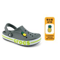 crocs 卡骆驰 贝雅卡骆班|205089 青柠绿-0GX 41/42(260mm)  石板灰/清柠绿-0GX 41 /42(260mm)