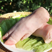 密农人家新鲜猪蹄无抗慢养 纯前蹄 安心猪肉 生猪蹄子 农家土猪 鲜猪爪 猪蹄子(整个) 3只共1200g