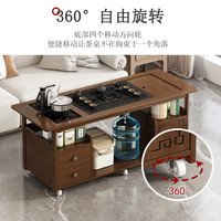 移动边几家用茶桌茶台客厅茶几沙发边柜茶水柜中式烧水壶一体茶车