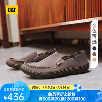 CAT 男士休闲船鞋 P726151O1EMC 深灰色 44