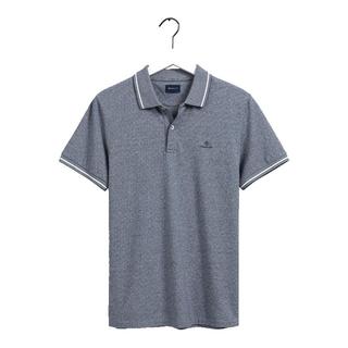 甘特夏季男士时尚条纹休闲翻领短袖Polo衫|