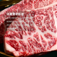 澳洲m9上脑边牛排500g 谷饲雪花牛排原切和牛肉健身牛扒
