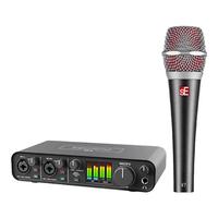 SE 专业舞台现场演出 动圈话筒套装+MOTU M4声卡
