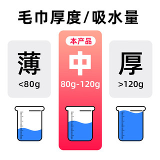 浪莎纯棉毛巾 6条新疆棉柔软家用吸水男女成人洗澡巾34*74cm 100G/条 【A类】简约字母纯棉毛巾 6条