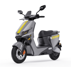 绿源 电动摩托车S75Ultra 96V高压 4G智能长续航 极速60km/h＋ 火山灰-96V20Ah铅酸 8块大电池