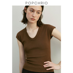 欧可芮 POPCHRIO 女士短袖T恤 TC24T01134W