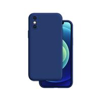 KEKLLE 防摔 iPhone x液态硅胶手机壳 海军蓝