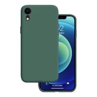 KEKLLE 肤感防摔 iPhonexr液态硅胶手机壳 暗夜绿