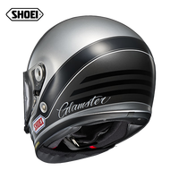 SHOEI摩托车头盔Glamster复古全盔机车骑行头盔男女头盔 坚持TC-10 2XL