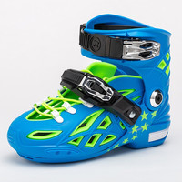 乐秀（ROADSHOW）乐秀轮滑鞋儿童全套装溜冰鞋俱乐部直排轮滑鞋可调节rx2s旱冰鞋 【送轮滑包】全闪蓝色单鞋 28 -31(适合2-5岁)