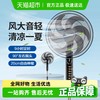 海尔 Haier 电风扇家用遥控落地扇宿舍卧室立式大风力柔风广角风扇电扇