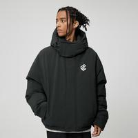 ROCAWEAR ROCA WEAR 白鸭绒龟背撞色连帽羽绒服可脱卸帽子冬季保暖外套男女