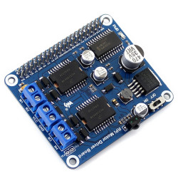 丢石头 树莓派电机驱动板 步进电机/直流电机 控制板 树莓派扩展板 RPi Motor Driver Board
