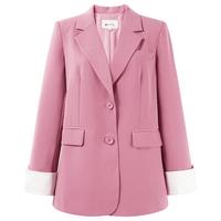 【春日系列】复古通勤西装外套气质宽松上装女装可拆卸袖口