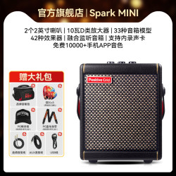 PositiveGrid Positive Grid Spark Mini 电吉他音箱 蓝牙智能音响（黑色+赠品）