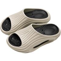 踩屎感拖鞋男士室内家居沙滩防臭厚底户外高级感运动eva凉拖外穿