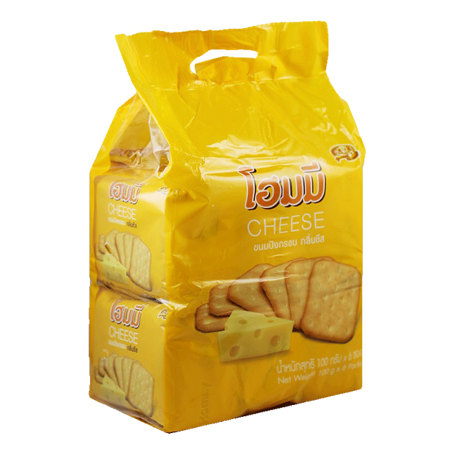 贝斯娜 Bissin 奶酪味饼干 100g*6包