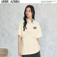 URBRAZBBU2025款夏季男女同款潮牌纯棉T恤(退换补运费)