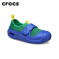88VIP：crocs 卡骆驰 激浪儿童凉鞋网面透气涉水鞋包头沙滩鞋溯溪鞋|210619