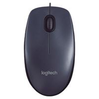 罗技 logitech 政府补贴15%罗技M90有线鼠标台式笔记本电脑家用办公游戏M100R