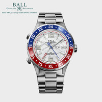 BALL 波尔 极速勇士系列GMT陨石面钛合金材质DG3000A DG3000A-S10CJ-MSL红蓝外圈