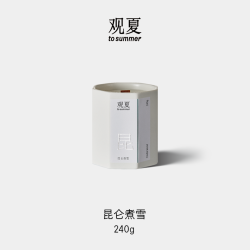 观夏 to summer 新"植制"精油木芯香薰蜡烛 240g 颐和金桂