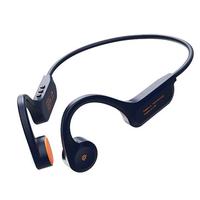  aigo/爱国者 P56级防尘防水 骨传导蓝牙运动耳机  有线充电 Type-C 蓝色